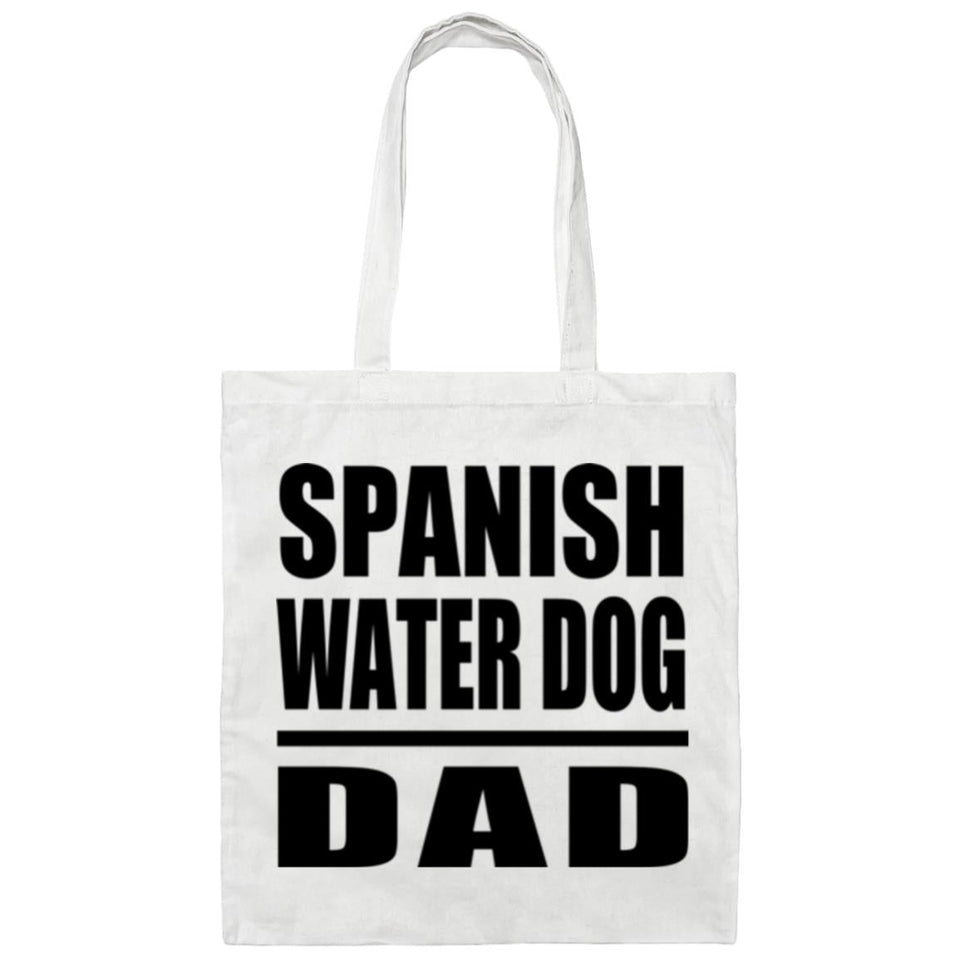 Spanish Water Dog Dad - Tote Bag White
