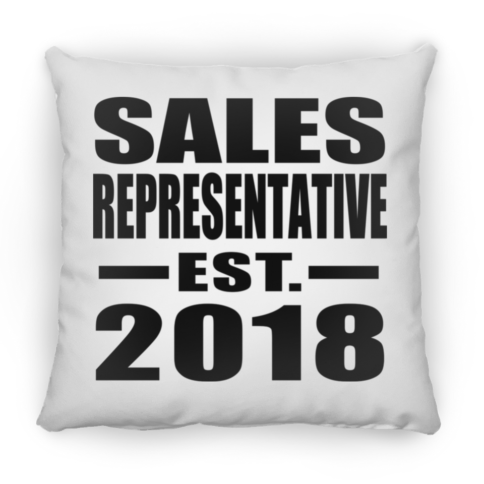 Sales Representative Established EST. 2018 - Throw Pillow