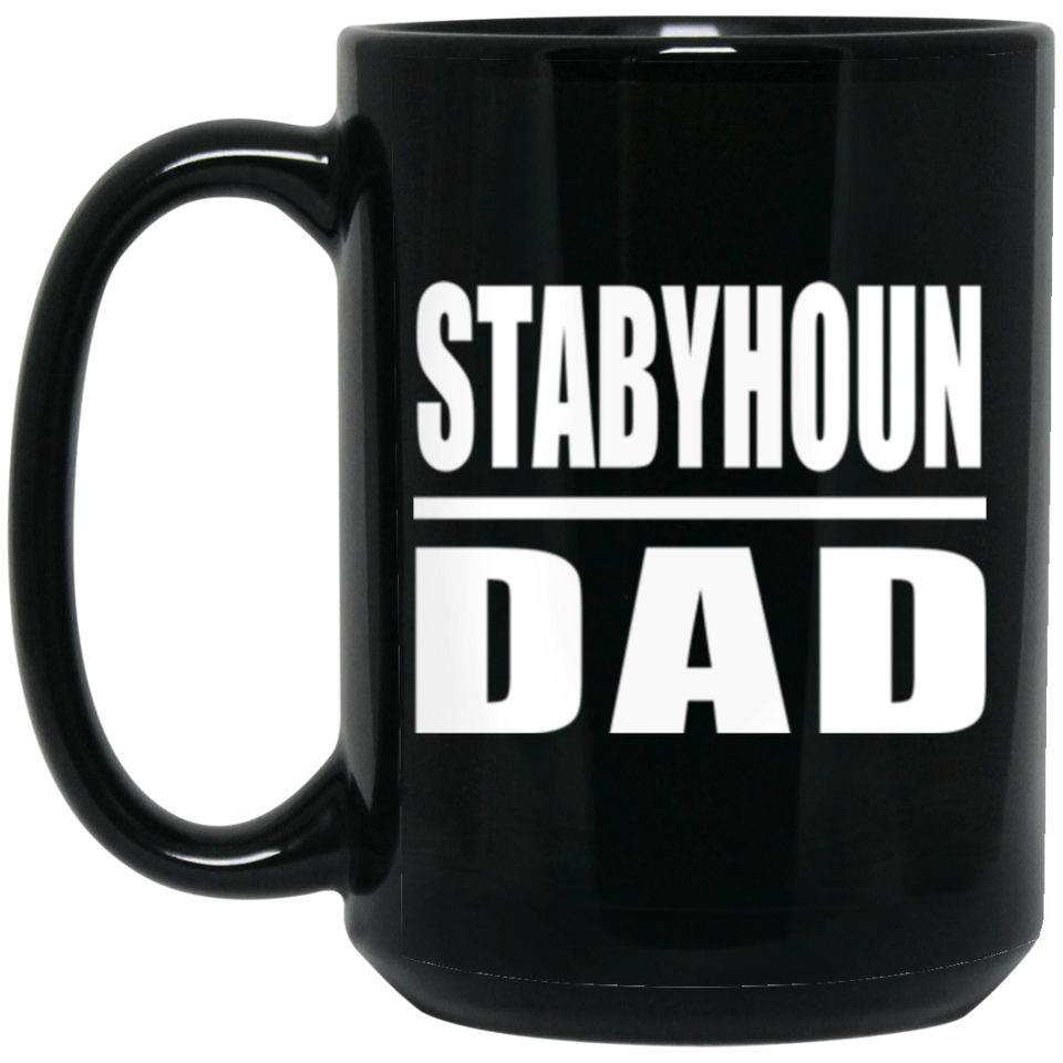 Stabyhoun Dad - 15oz Coffee Mug Black