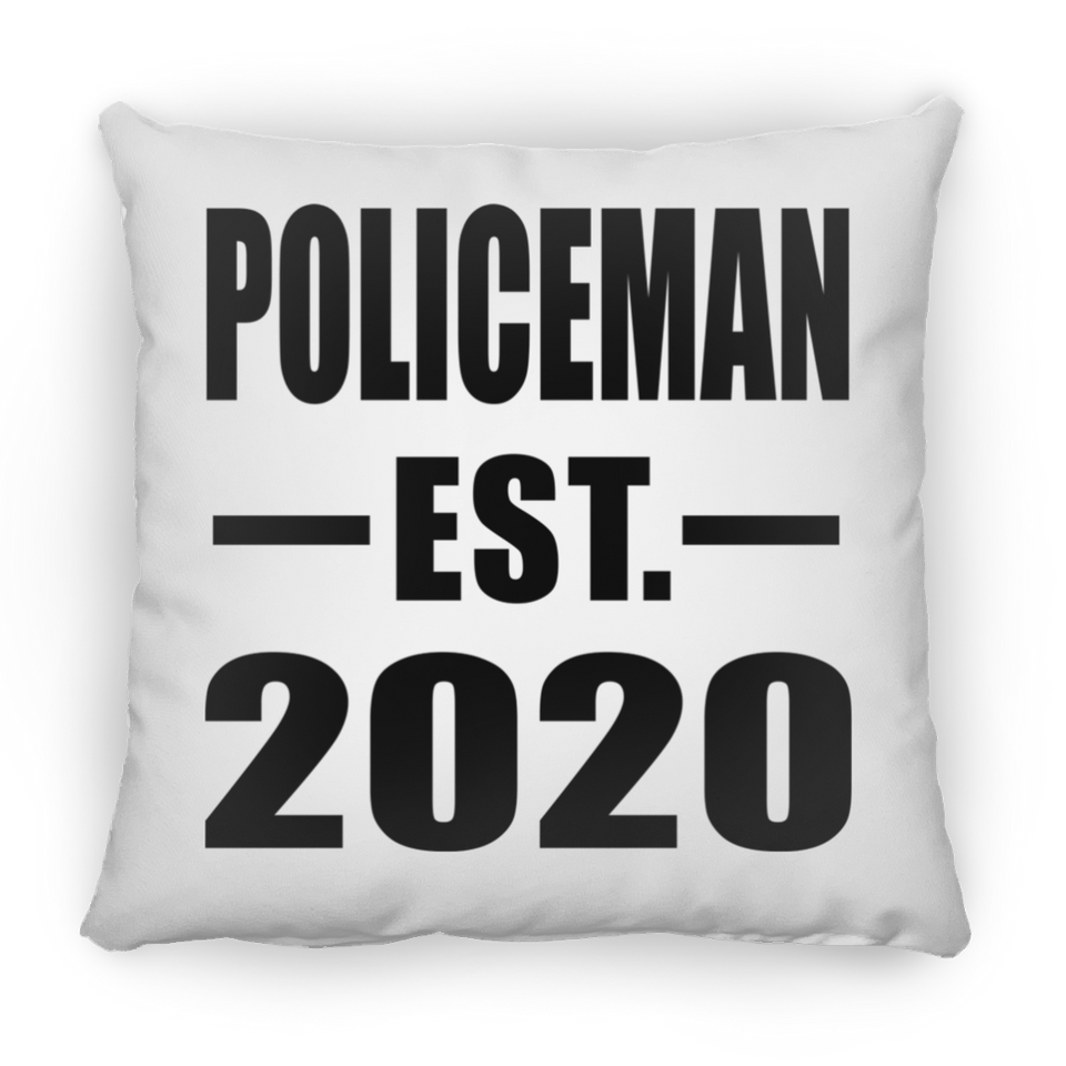Policeman Established EST. 2020 - Throw Pillow