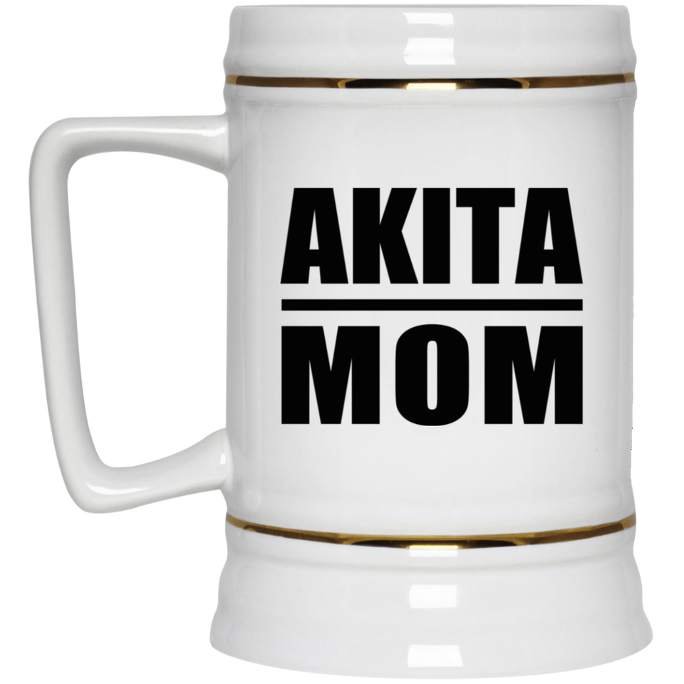 Akita Mom - Beer Stein