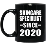 Skincare Specialist Since 2020 - 11oz Coffee Mug Black