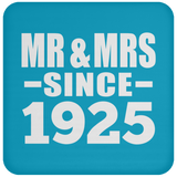 99th Anniversary Mr & Mrs Since 1925 - Drink Coaster