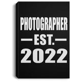 Photographer Established EST. 2022 - Canvas Portrait