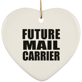 Future Mail Carrier - Heart Ornament