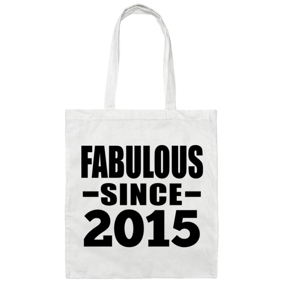 9th Birthday Fabulous Since 2015 - Tote Bag White