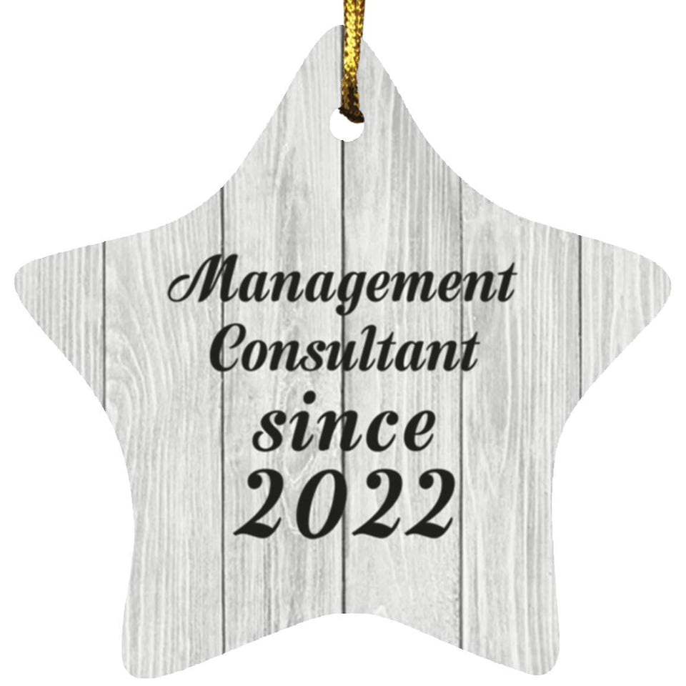 Management Consultant Since 2022 - Star Ornament F