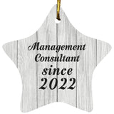 Management Consultant Since 2022 - Star Ornament F