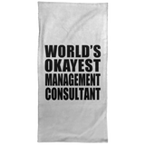 World's Okayest Management Consultant - Hand Towel