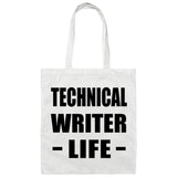 Technical Writer Life - Tote Bag White