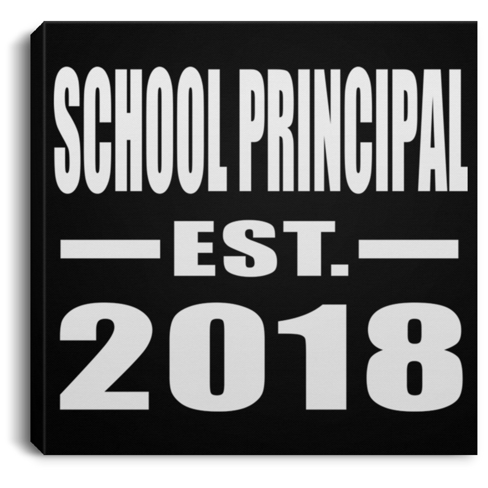 School Principal Established EST. 2018 - Canvas Square