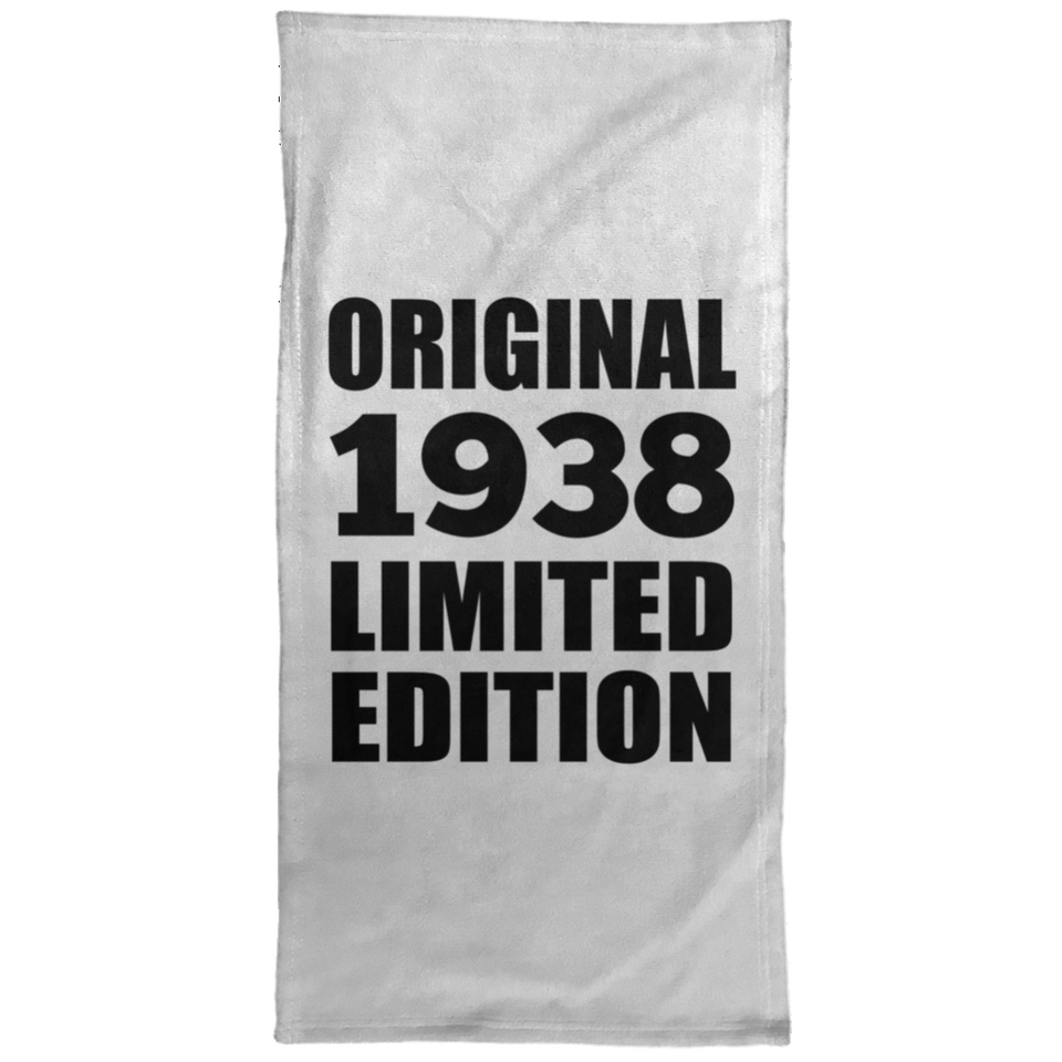 86th Birthday Original 1938 Limited Edition - Hand Towel