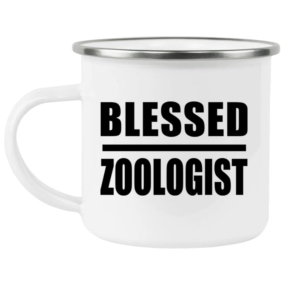 Blessed Zoologist - 12oz Camping Mug
