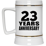 23rd Anniversary 23 Years - Beer Stein