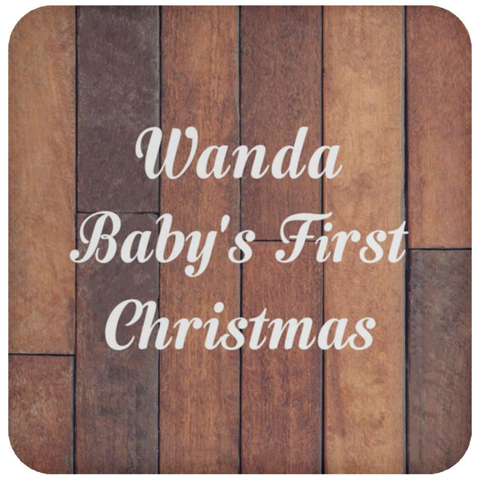 Wanda Baby's First Christmas - Drink Coaster E