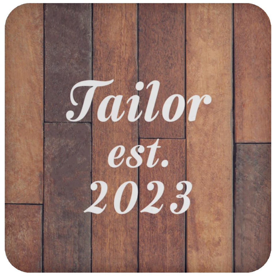 Tailor Established Est. 2023 - Drink Coaster E