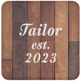 Tailor Established Est. 2023 - Drink Coaster E