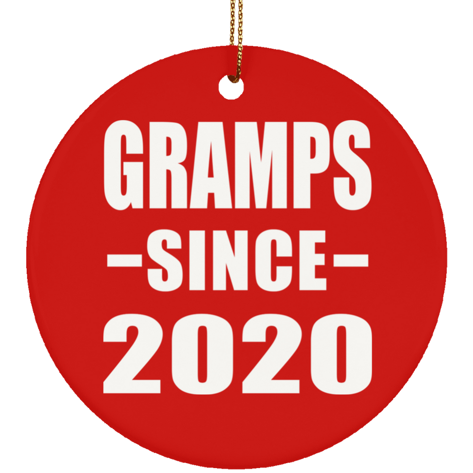 Gramps Since 2020 - Circle Ornament