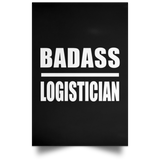 Badass Logistician - Poster Portrait