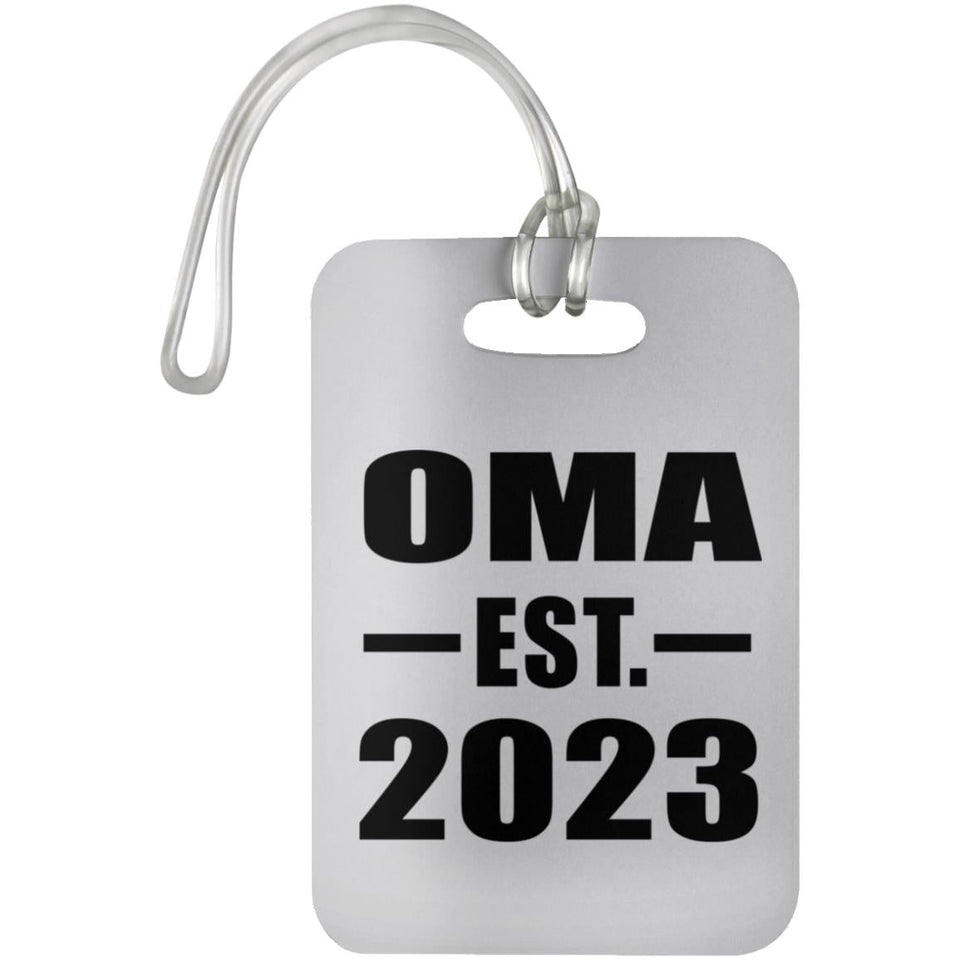 Oma Established EST. 2023 - Luggage Bag Tag