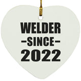 Welder Since 2022 - Heart Ornament