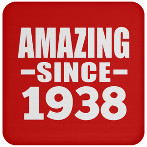 86th Birthday Amazing Since 1938 - Drink Coaster