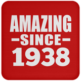 86th Birthday Amazing Since 1938 - Drink Coaster