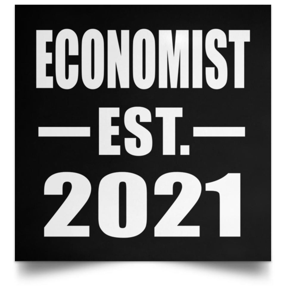 Economist Established EST. 2021 - Poster Square