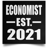Economist Established EST. 2021 - Poster Square