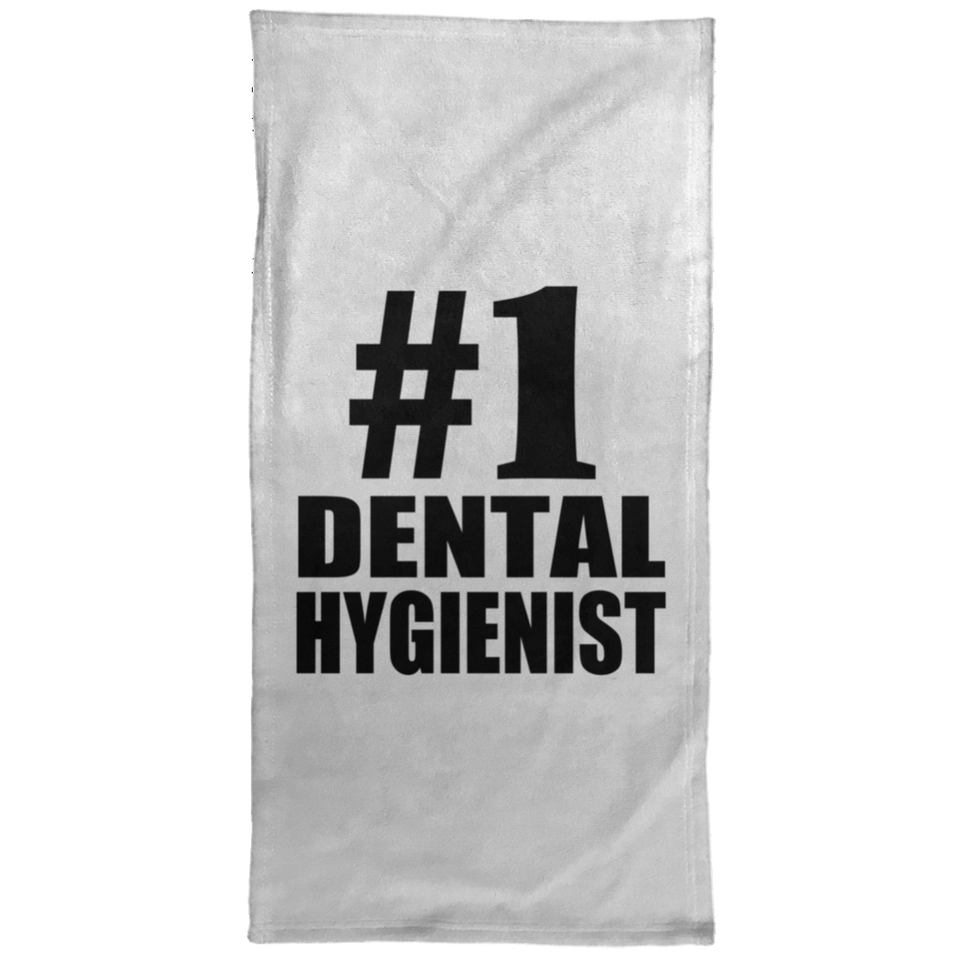 Number One #1 Dental Hygienist - Hand Towel