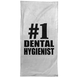 Number One #1 Dental Hygienist - Hand Towel