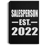 Salesperson Established EST. 2022 - Canvas Portrait