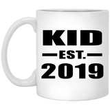 Kid Established EST. 2019 - 11oz Coffee Mug