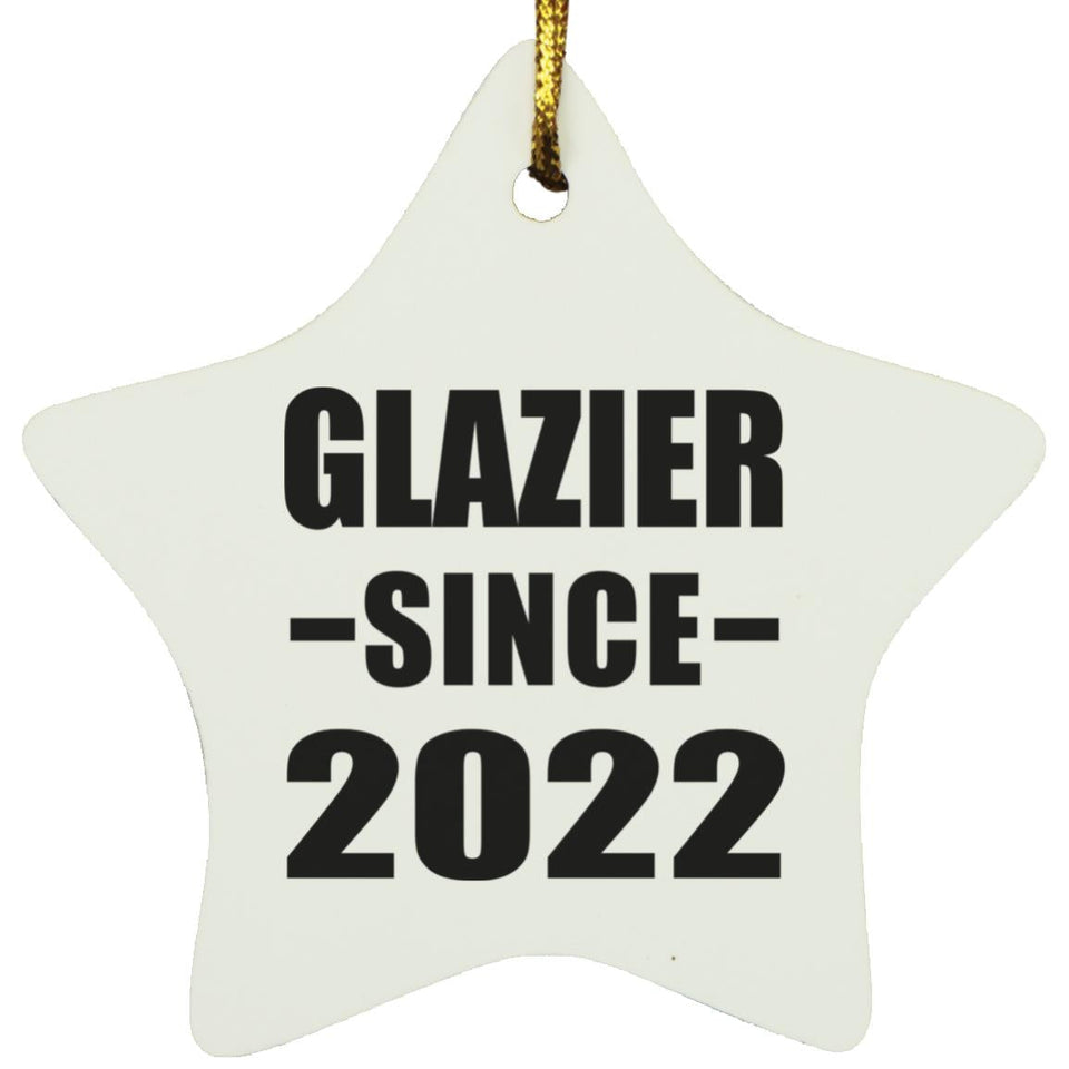 Glazier Since 2022 - Star Ornament