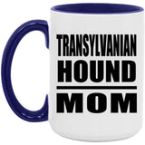 Transylvanian Hound Mom - 15oz Accent Mug Purple