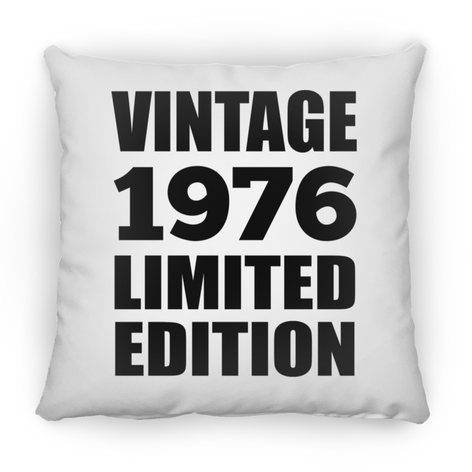 48th Birthday Vintage 1976 Limited Edition - Throw Pillow