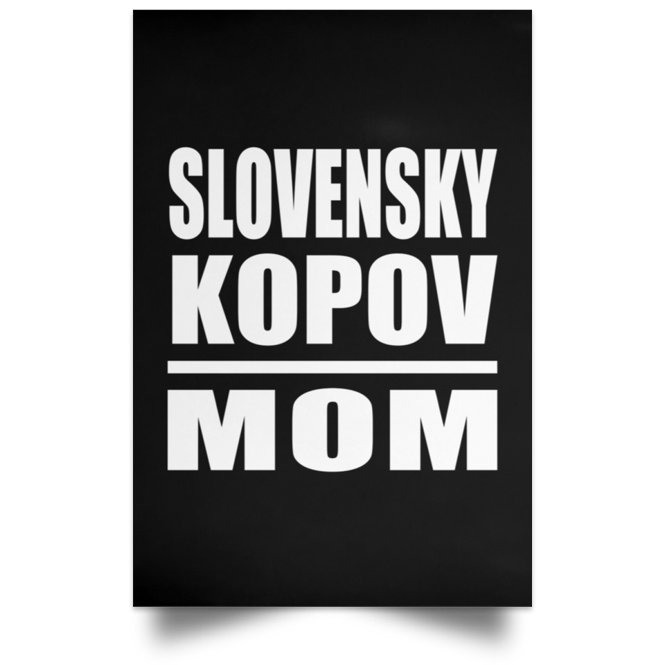 Slovensky Kopov Mom - Poster Portrait