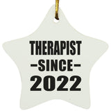 Therapist Since 2022 - Star Ornament