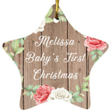 Melissa Baby's First Christmas - Star Ornament B