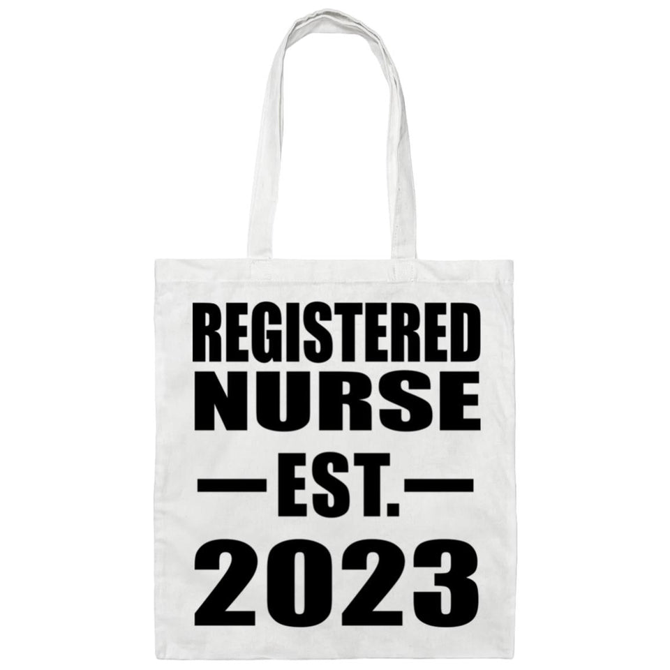 Registered Nurse Established EST. 2023 - Tote Bag White