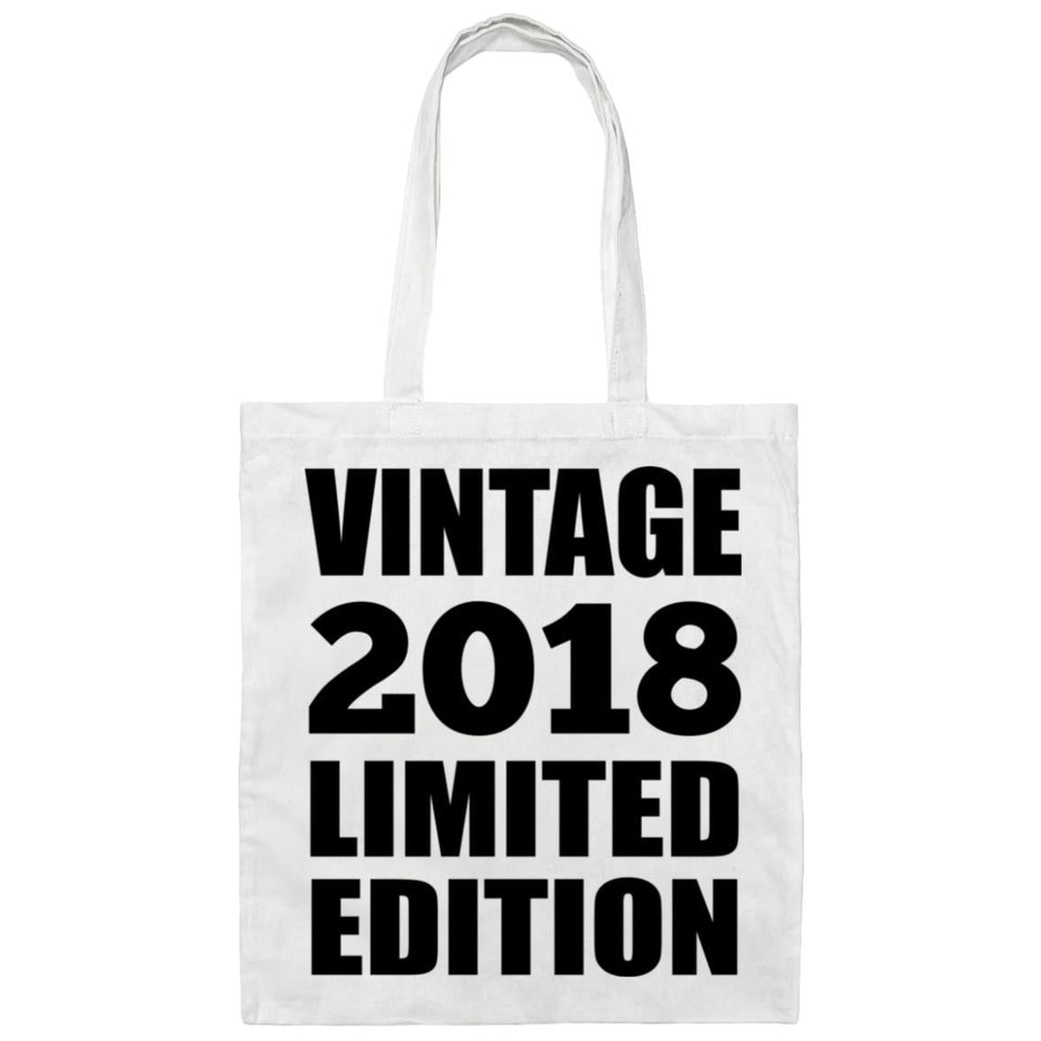 6th Birthday Vintage 2018 Limited Edition - Tote Bag White