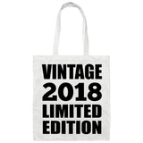 6th Birthday Vintage 2018 Limited Edition - Tote Bag White