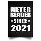 Meter Reader Since 2021 - Poster Portrait