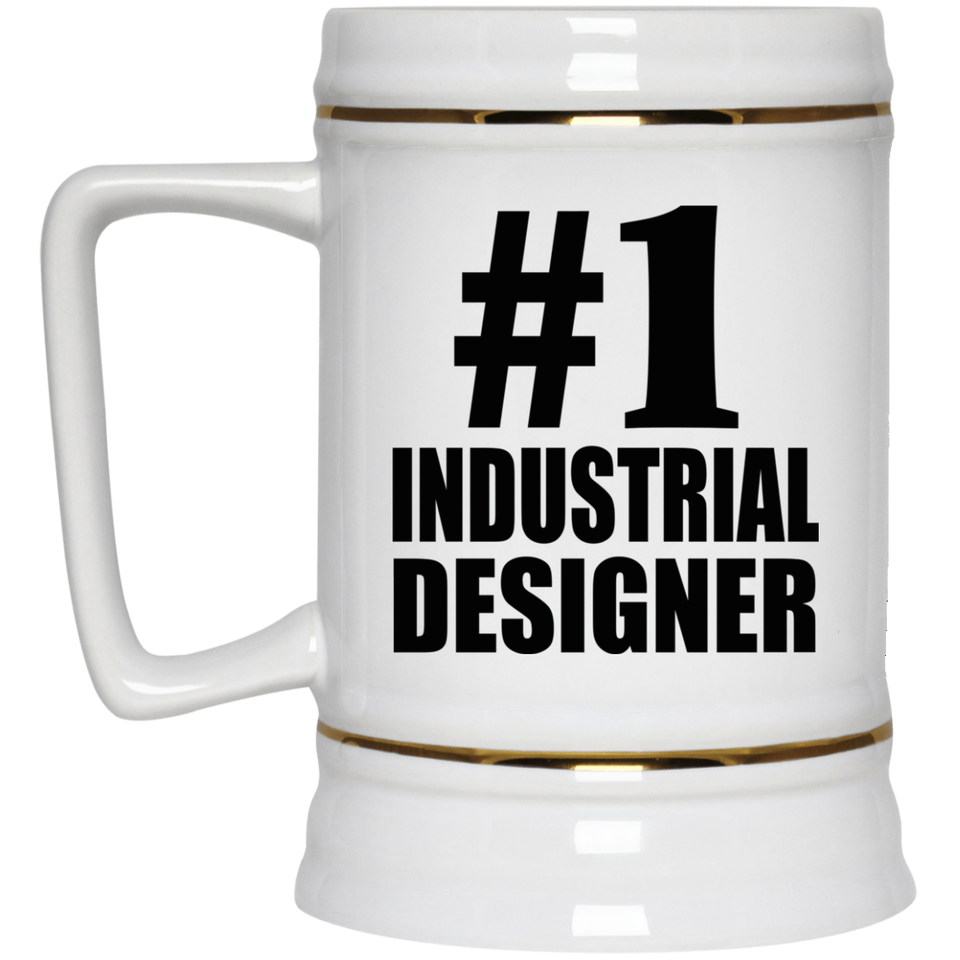Number One #1 Industrial Designer - Beer Stein