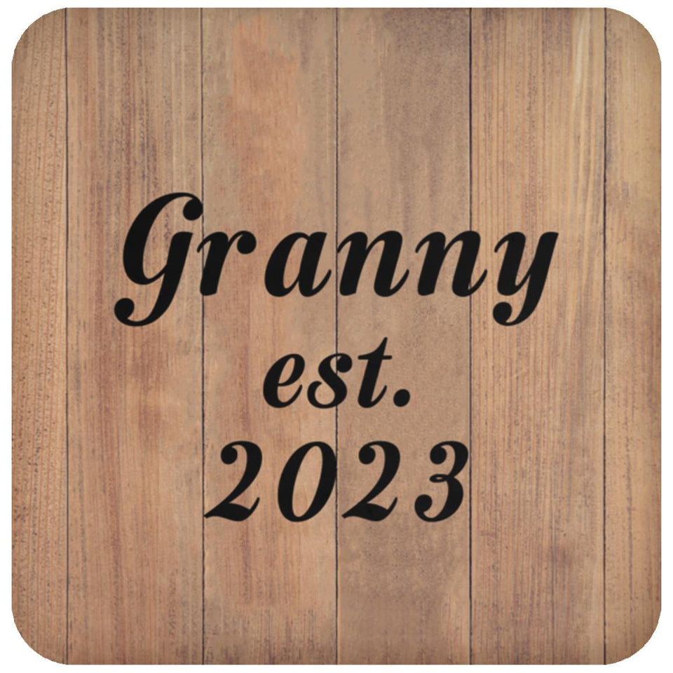 Granny Established EST. 2023 - Drink Coaster C