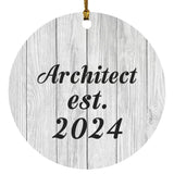 Architect Established Est. 2024 - Circle Ornament F