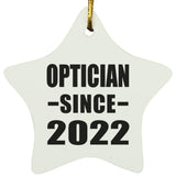 Optician Since 2022 - Star Ornament