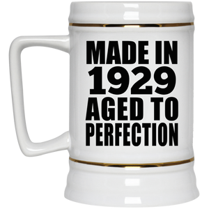 95th Birthday Made In 1929 Aged to Perfection - Beer Stein