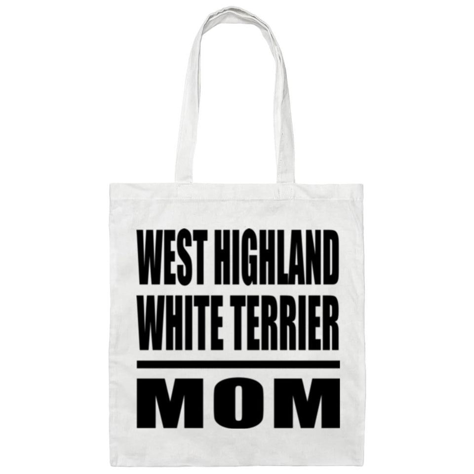 West Highland White Terrier Mom - Tote Bag White