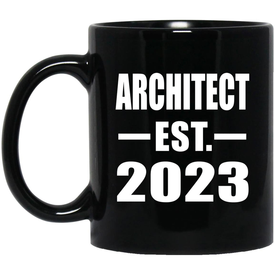 Architect Established EST. 2023 - 11oz Coffee Mug Black